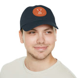 FSTF Dad Hat with Leather Patch (Round)