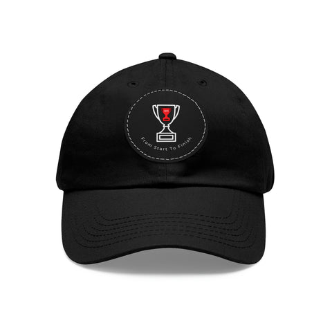 FSTF Dad Hat with Leather Patch (Round)