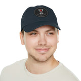 FSTF Dad Hat with Leather Patch (Round)