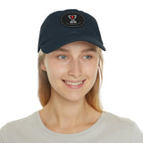 FSTF Dad Hat with Leather Patch (Round)
